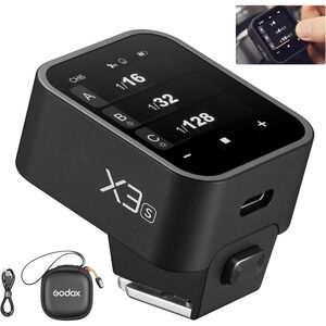 Godox X3S Flash Transmitter for Sony TTL OLED Touch Screen Quick Charge